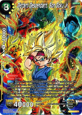 Descendiente lejano, Son Goku Jr. [BT4-123] 
