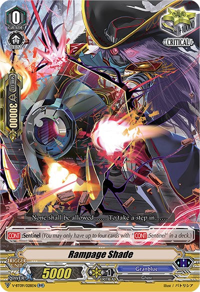 Rampage Shade (V-BT09/028EN) [Butterfly d'Moonlight]