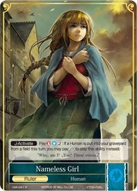 Nameless Girl // Jeanne d'Arc, the Flame of Hatred (CMF-047/J) [Crimson Moon's Fairy Tale]
