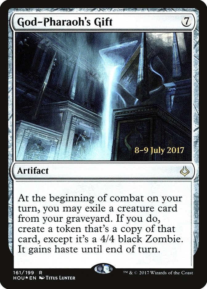 God-Pharaoh's Gift  (Prerelease) [Hour of Devastation Prerelease Promos]