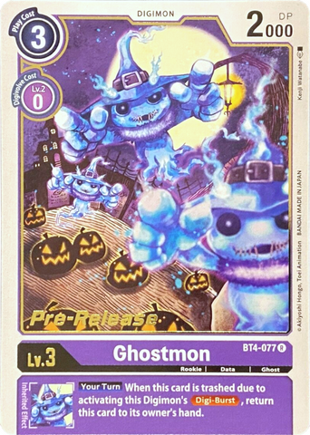 Ghostmon [BT4-077] [Promociones previas al lanzamiento de Great Legend]