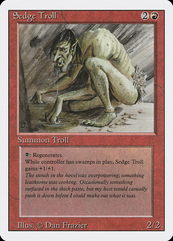 Sedge Troll [édition révisée] 