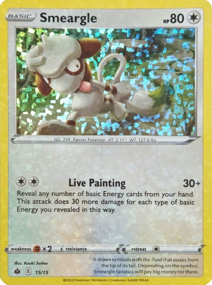 Smeargle (15/15) [Promos McDonald's : Match Battle] 