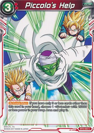 Piccolo's Help [BT2-032]