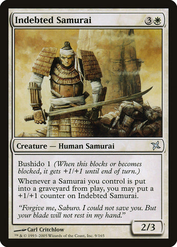 Samouraï endetté [Traîtres de Kamigawa] 