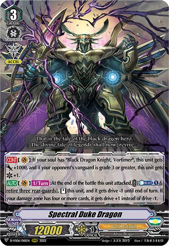 Spectral Duke Dragon (D-VS06/018EN) [V Clan Collection Vol.6]