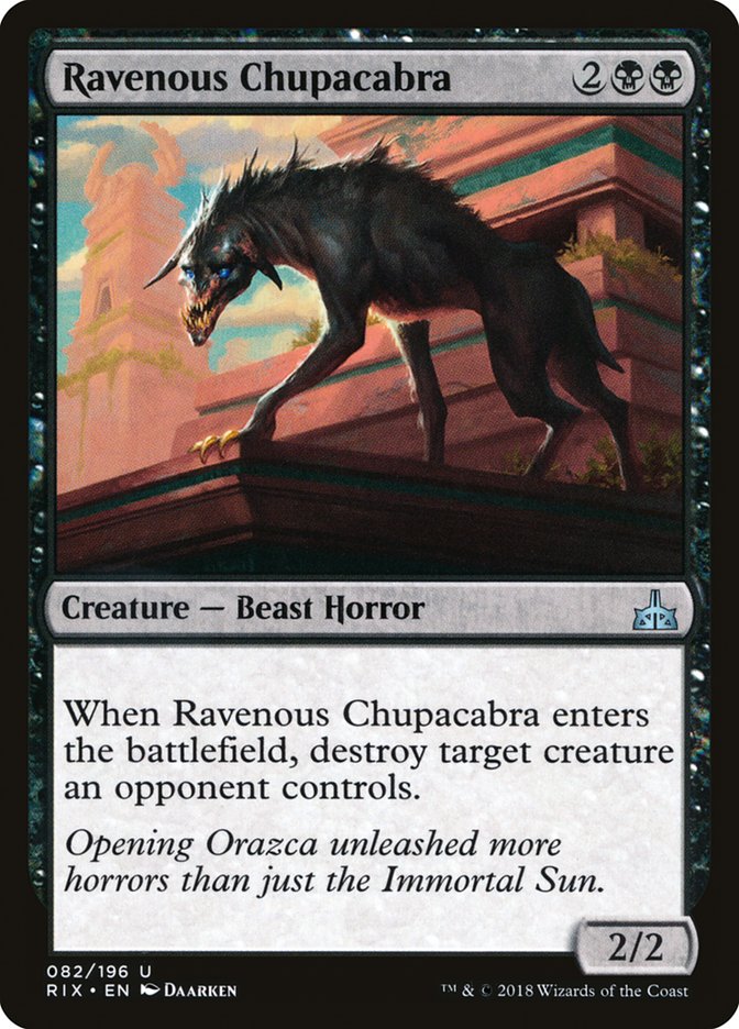 Chupacabra vorace [Rivals d'Ixalan] 