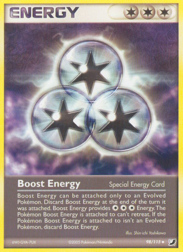 Boost Energy (98/115) [EX: Fuerzas invisibles] 