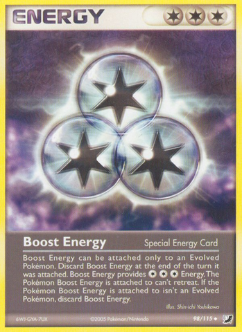 Booster l'énergie (98/115) [EX : Forces invisibles] 
