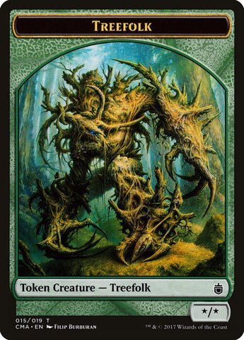 Treefolk [Commander Anthology Tokens]