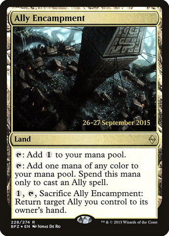 Ally Encampment  (Prerelease) [Battle for Zendikar Prerelease Promos]