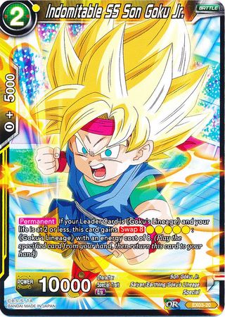Indomitable SS Son Goku Jr. [EX03-20]