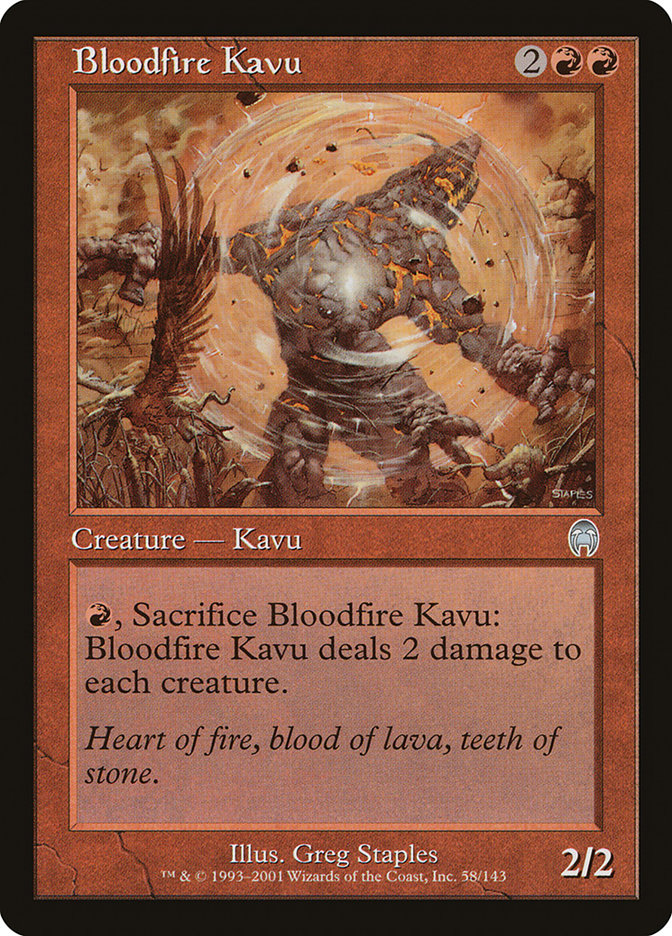 Bloodfire Kavu [Apocalipsis] 