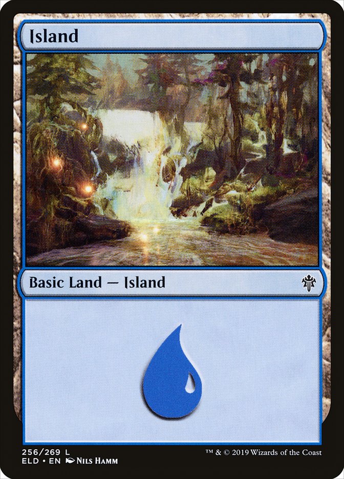 Island (#256) [Throne of Eldraine]