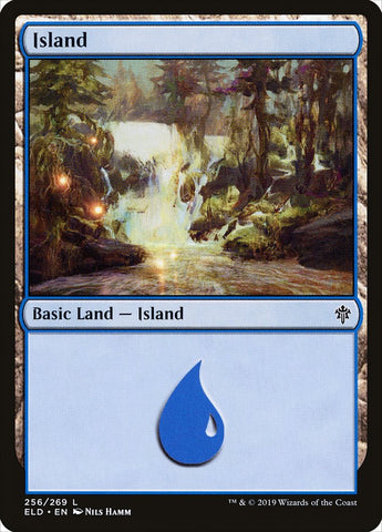 Island (#256) [Throne of Eldraine]