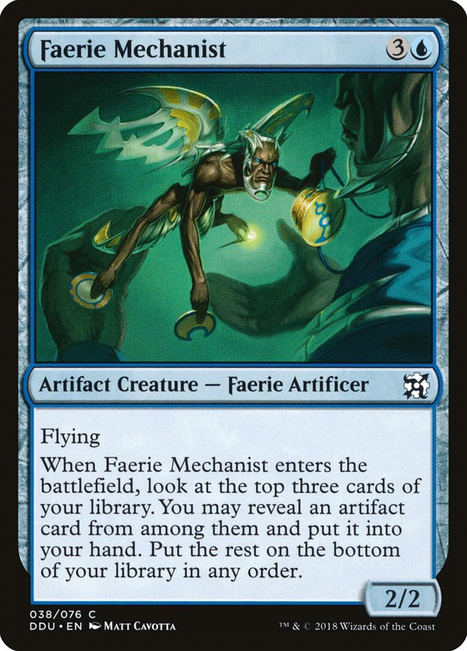 Faerie Mechanist [Duel Decks: Elfes contre Inventeurs] 