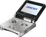 Onyx & Platinum Gameboy Advance SP - GameBoy Advance