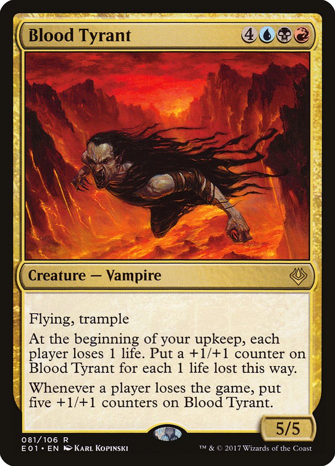 Blood Tyrant [Archienemigo: Nicol Bolas] 