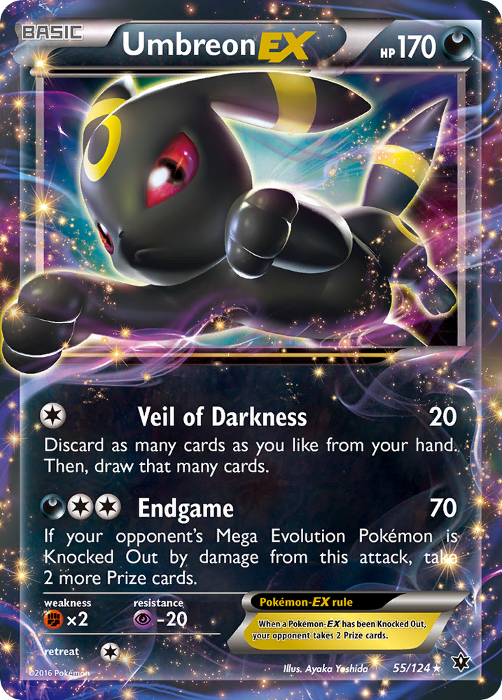 Umbreon EX (55/124) [XY: Destinos en colisión] 