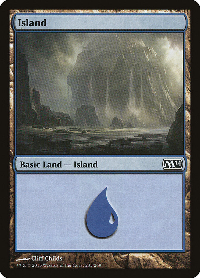 Island (#235) [Magic 2014]