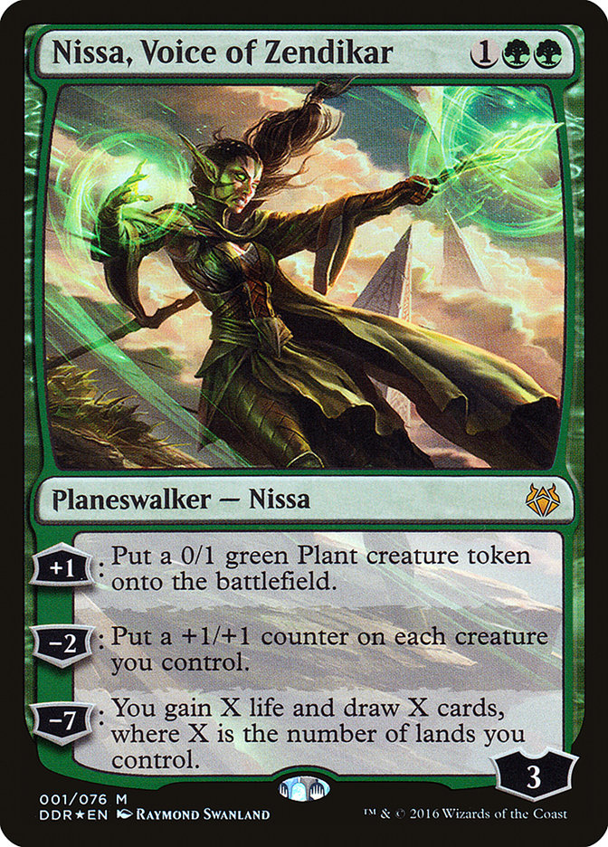 Nissa, Voz de Zendikar [Duel Decks: Nissa vs. Ob Nixilis] 