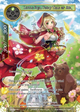 Little Red, Fairy Tale of Air (VIN003-051) [Vingolf 3: Ruler All Stars]