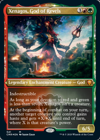 Xenagos, God of Revels [Commander Legends Etched]
