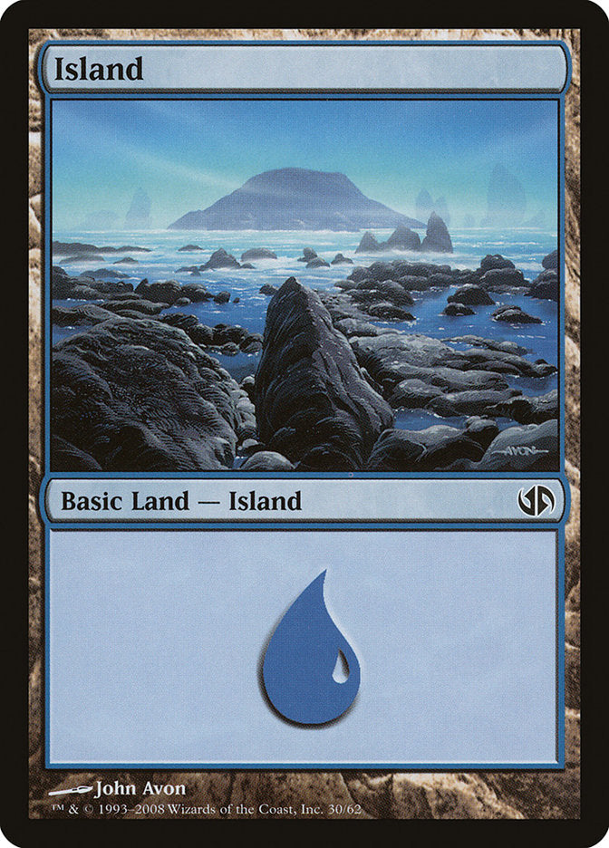 Island (#30) [Duel Decks: Jace vs. Chandra]