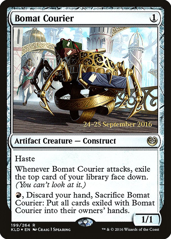 Bomat Courier (Avant-première) [Promos d'Avant-première Kaladesh] 