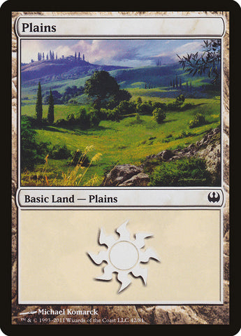 Plains (#42) [Duel Decks: Knights vs. Dragons]