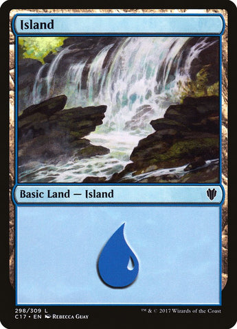 Island (#298) [Commander 2017]