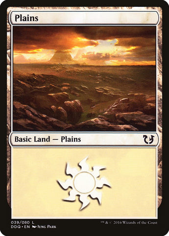 Plains (#39) [Duel Decks: Blessed vs. Cursed]