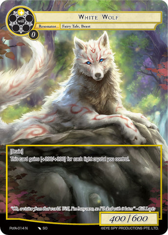 White Wolf (Full Art) (PofA-014) [Alice Origin IV: Prologue of Attoractia]