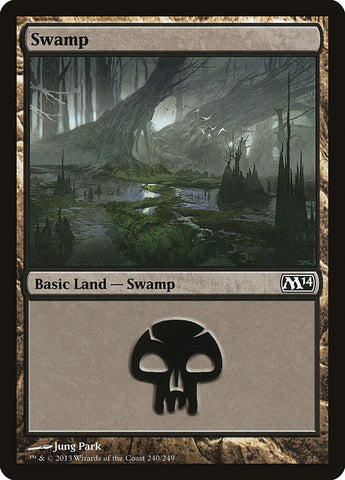 Swamp (#240) [Magic 2014]