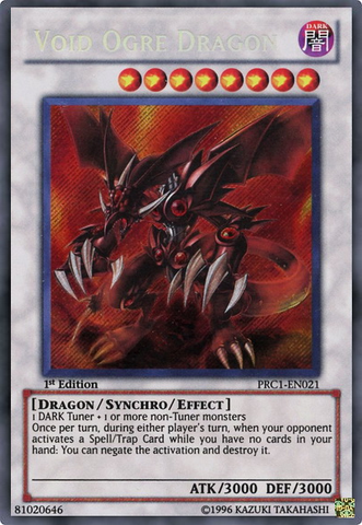 Dragon Ogre du Néant [PRC1-EN021] Secret Rare 