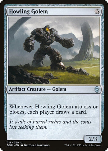 Golem aullador [Dominaria] 