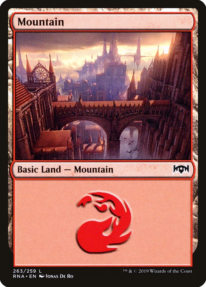 Mountain (#263) [Ravnica Allegiance]