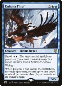 Enigma Thief [Commander: Zendikar Rising]