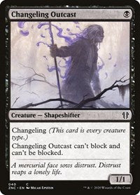 Changeling Outcast [Commandant de l'ascension de Zendikar] 