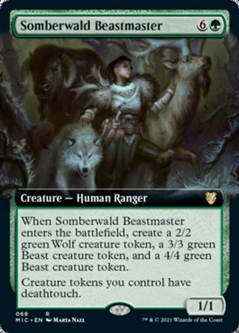 Somberwald Beastmaster (Extended) [Innistrad: Midnight Hunt Commander]