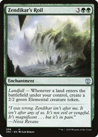 Roil de Zendikar [Commandant de l'ascension de Zendikar] 