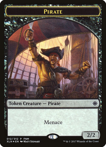 Pirate // Treasure (012) Token [Friday Night Magic 2017]