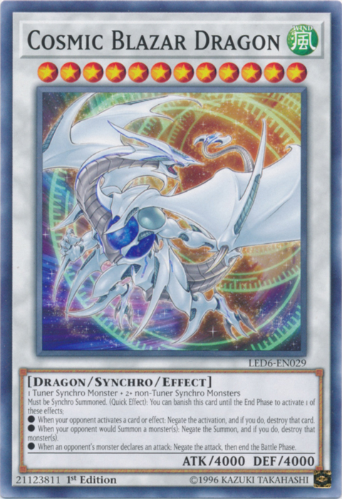 Dragón Blazar Cósmico [LED6-EN029] Común 