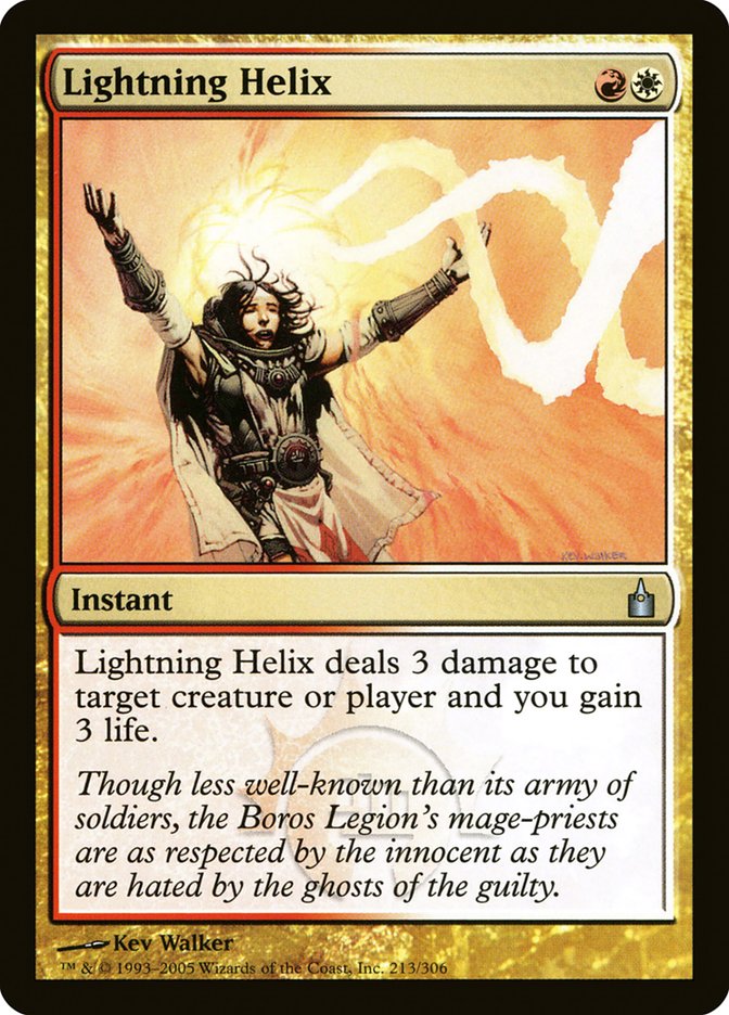 Lightning Helix [Ravnica: Ciudad de Gremios] 