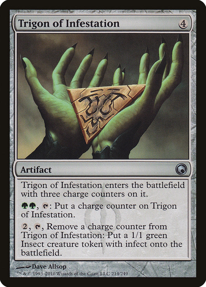 Trigón de infestación [Cicatrices de Mirrodin] 