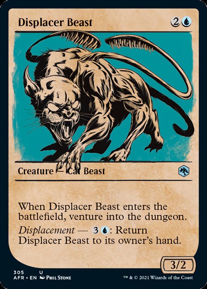 Displacer Beast (Vitrine) [Donjons &amp; Dragons : Aventures dans les Royaumes Oubliés] 