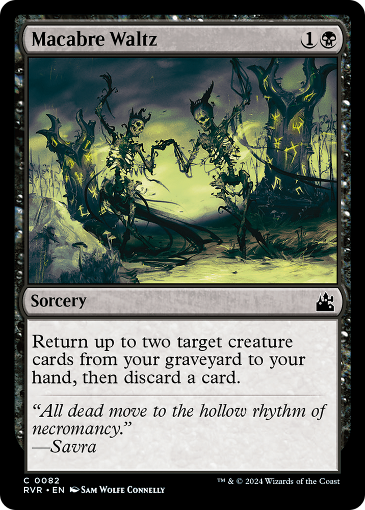 Macabre Waltz [Ravnica Remastered]