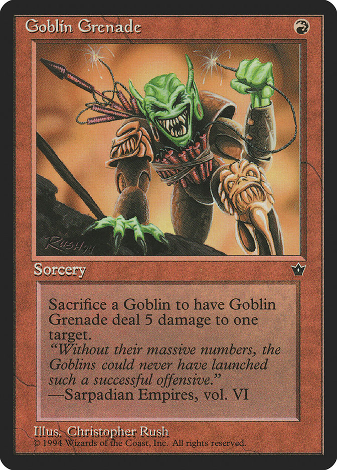 Granada Goblin (Christopher Rush) [Fallen Empires] 