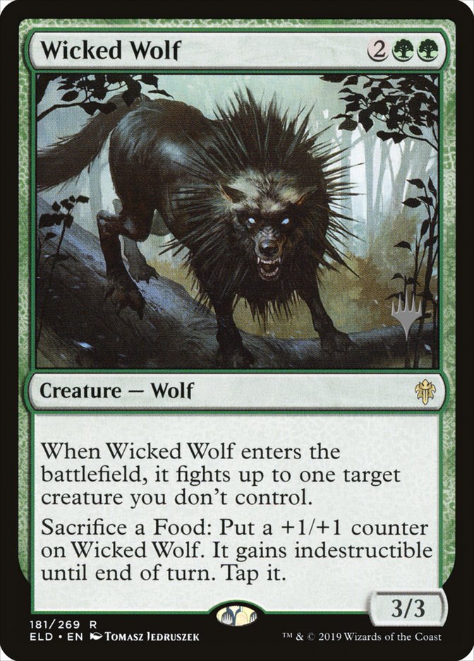 Wicked Wolf (Pack promotionnel) [Promotions du trône d'Eldraine] 