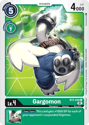Gargomon [BT3-048] (Winner Pack Next Adventure) [Release Special Booster Promos]